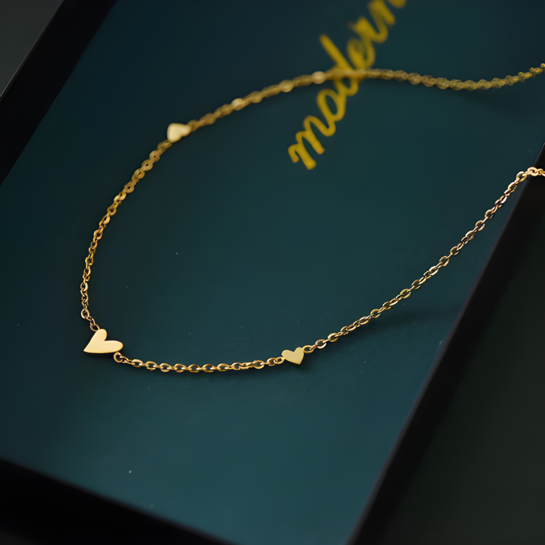 Careline Chain Gold Plated Minimalist Necklace Adascious Empire