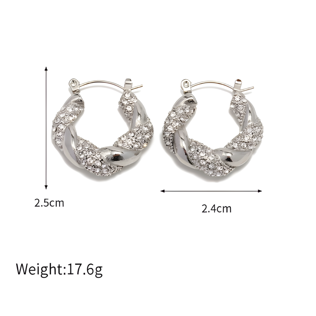 Bella Signature Hoops Earing Adascious Empire