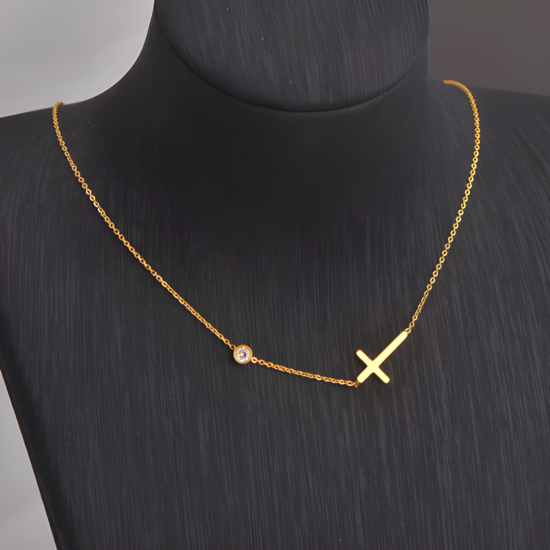 Blair Cross 18k Gold Plated Necklace