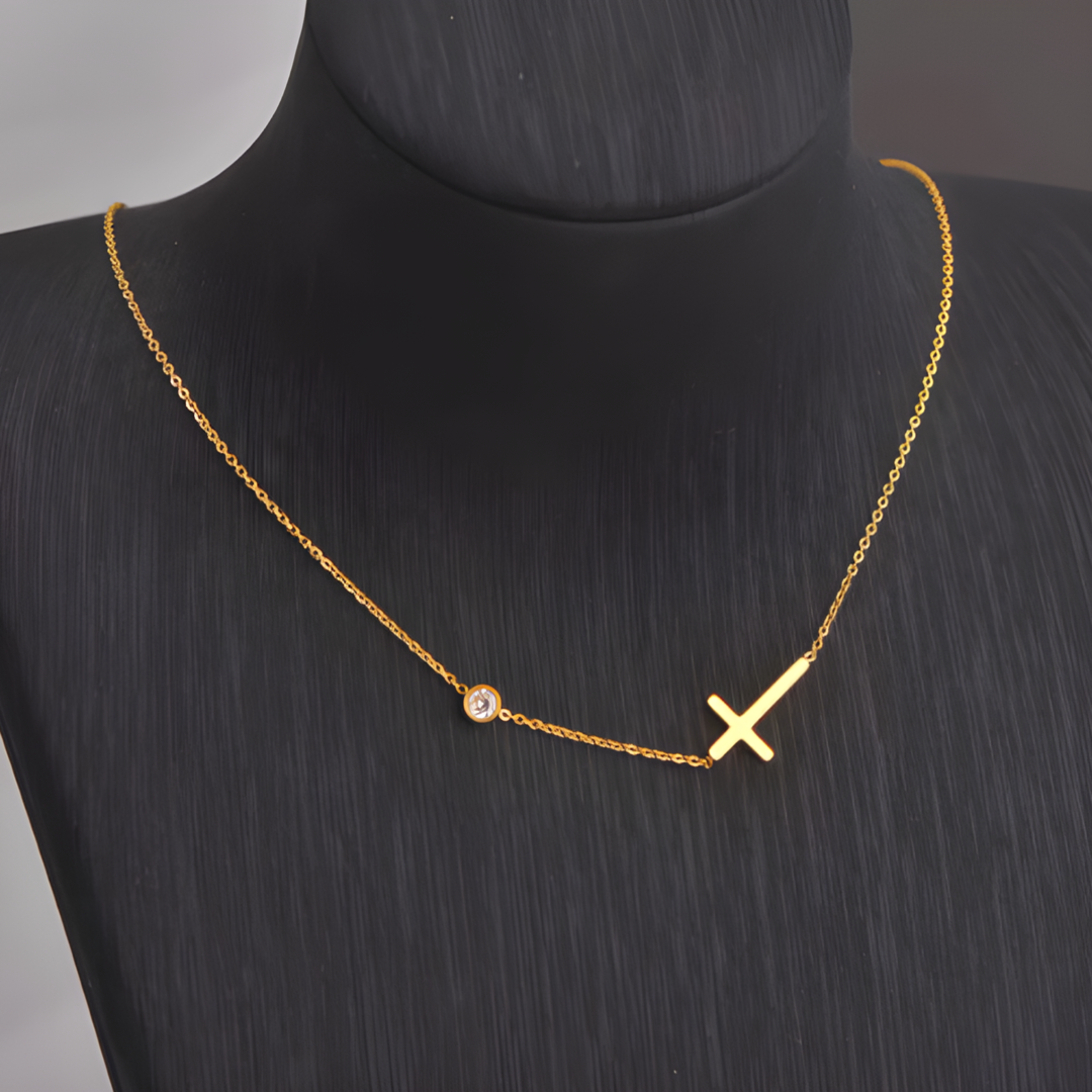 Blair Cross 18k Gold Plated Necklace Adascious Empire