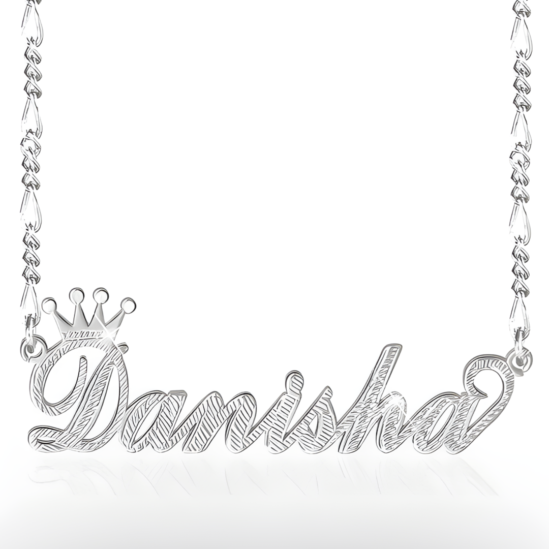 Danisha Personalized Custom 925 Sterling Silver Necklace
