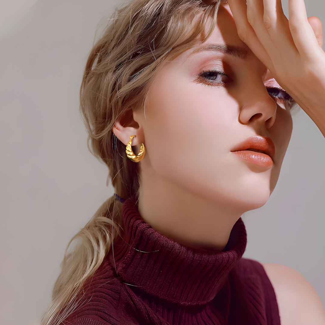 Ivy 18k Gold Plated Earing Adascious Empire