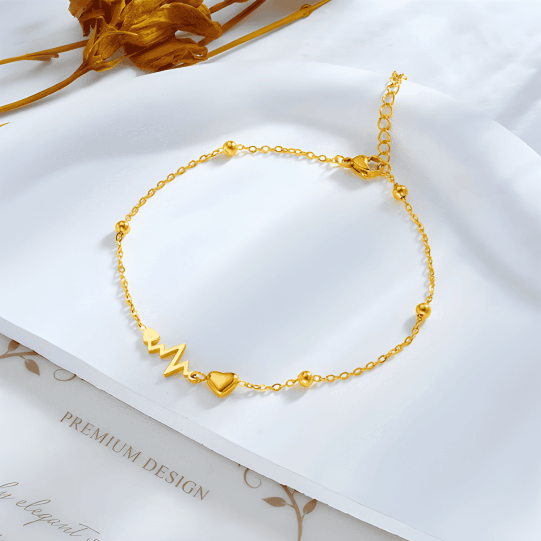 Hope 18k Gold Plated Anklet Adascious Empire