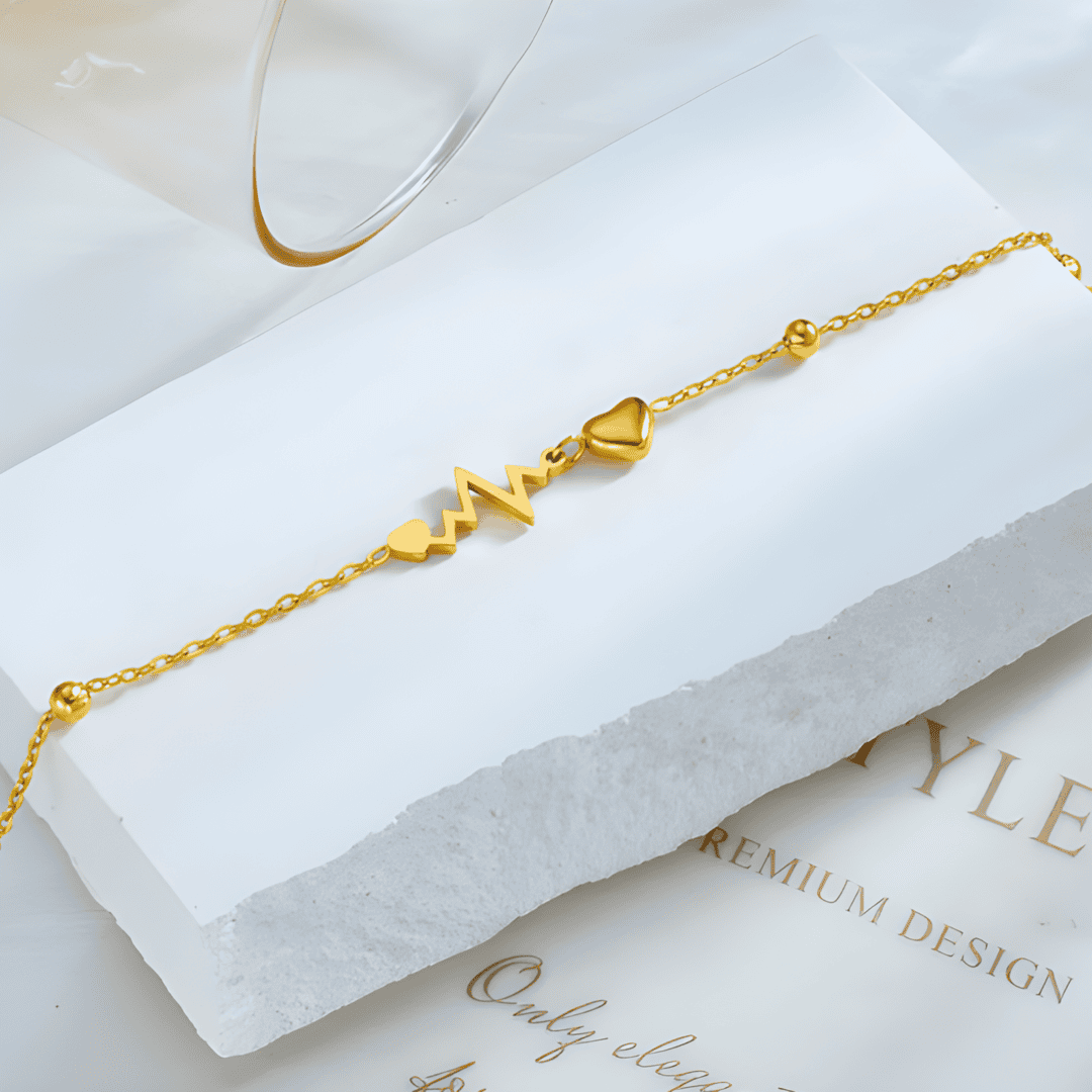 Hope 18k Gold Plated Anklet Adascious Empire