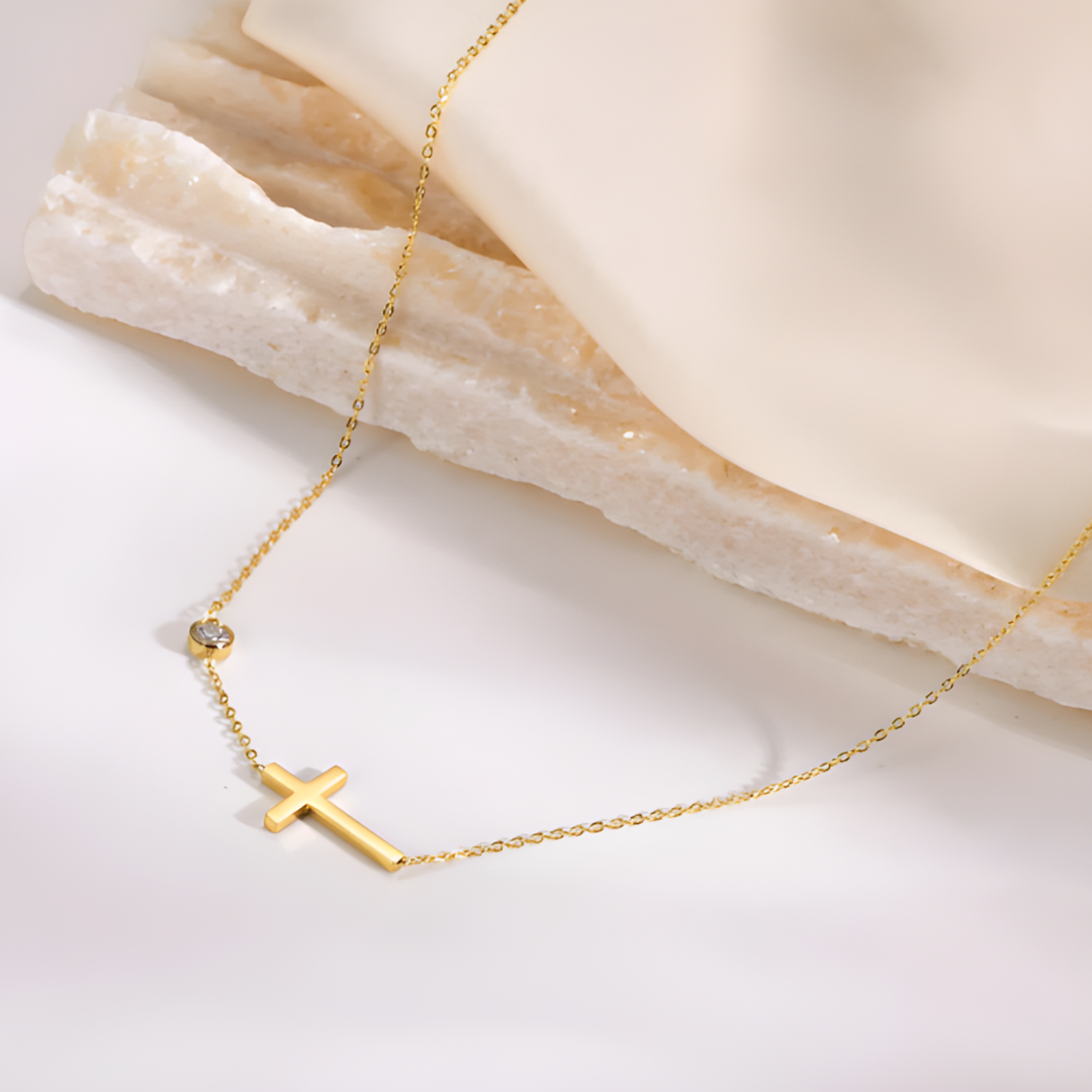 Blair Cross 18k Gold Plated Necklace