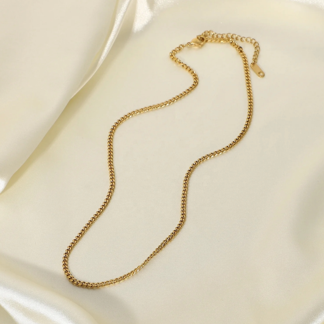 Olivia 18k Gold Plated Necklace Adascious Empire