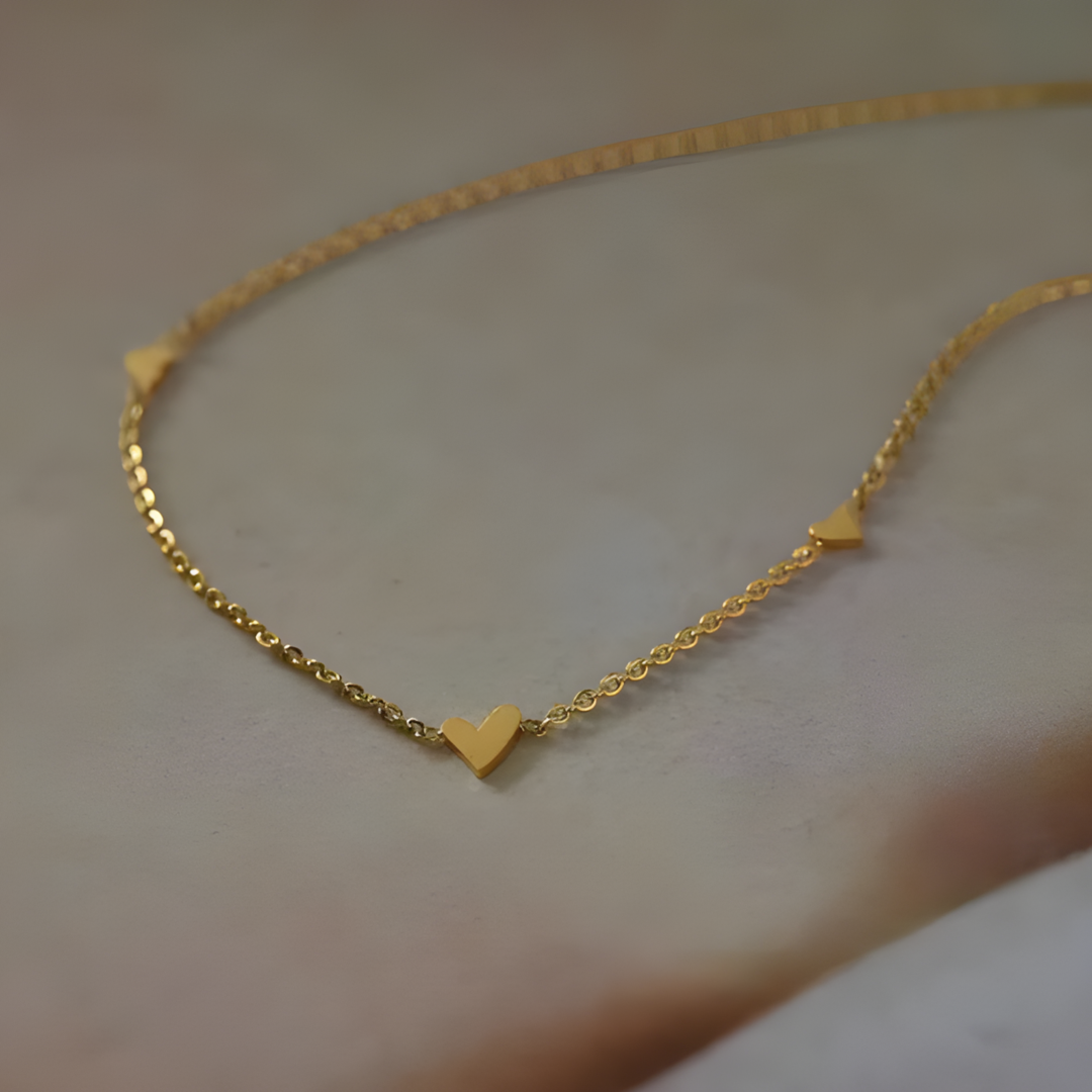 Careline Chain Gold Plated Minimalist Necklace Adascious Empire