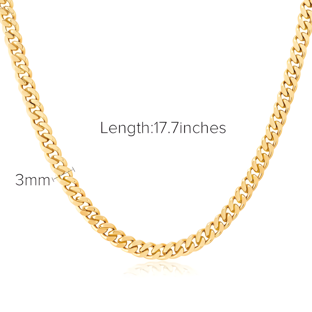 Olivia 18k Gold Plated Necklace Adascious Empire