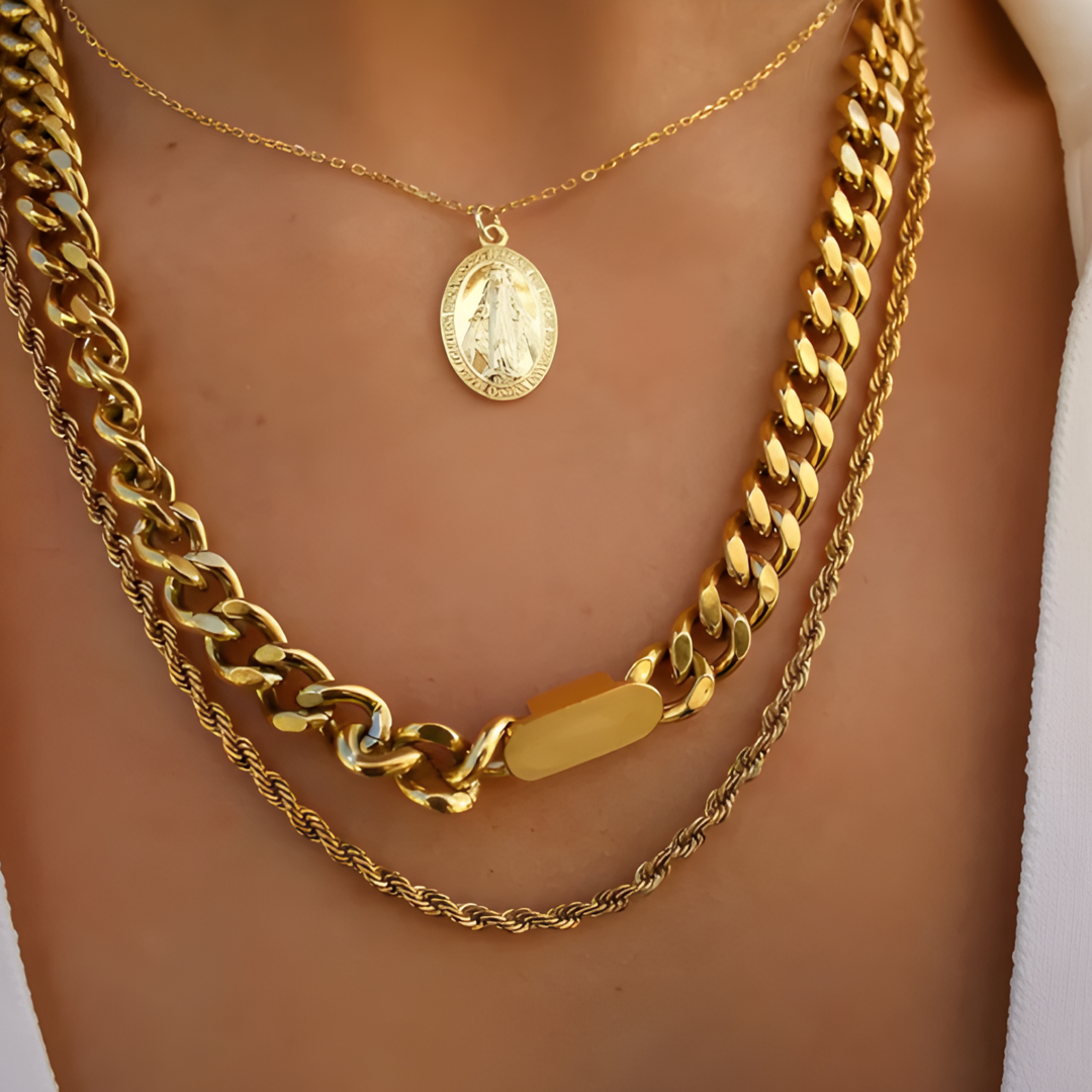 Alice 18k Gold Plated Necklace Adascious Empire