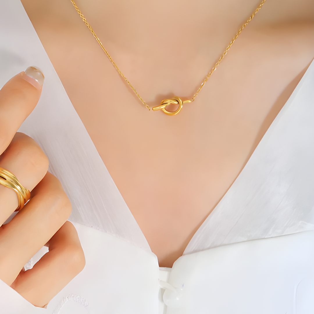 Chloe 18k Gold Plated Necklace Adascious Empire