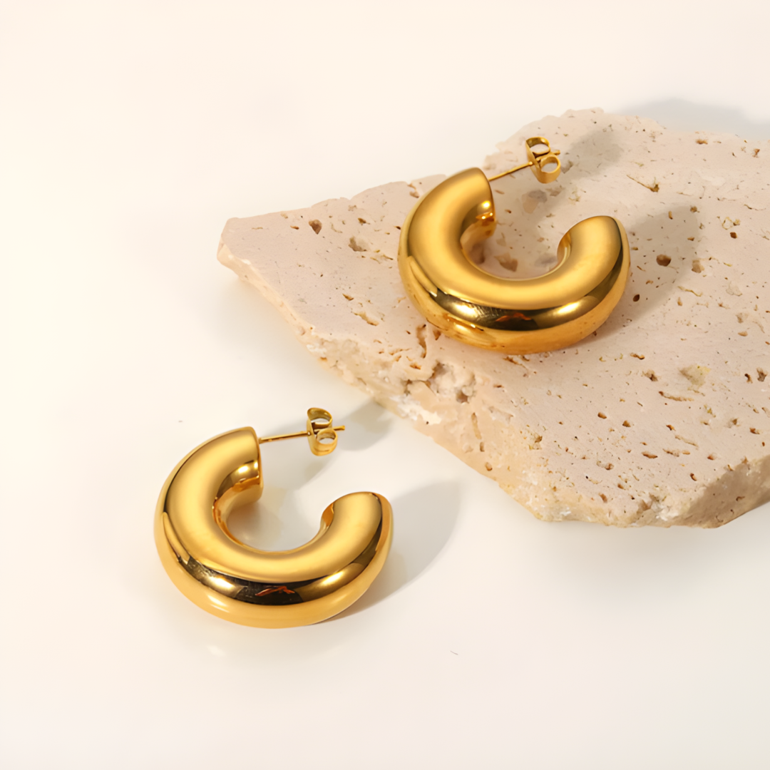 Stasie 14k Gold Plated Earings Adascious Empire