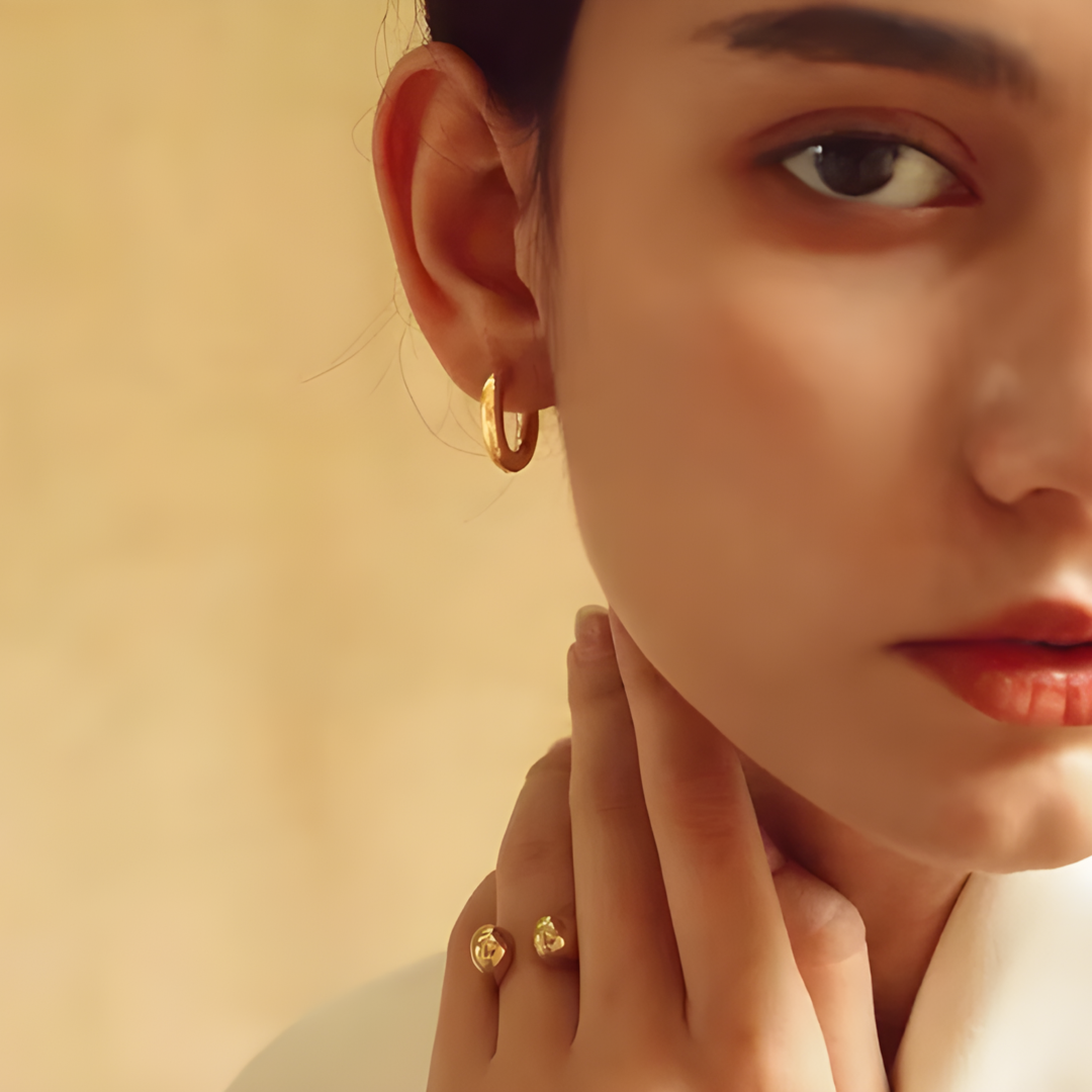 Valerie 18k Gold Plated Earing Adascious Empire