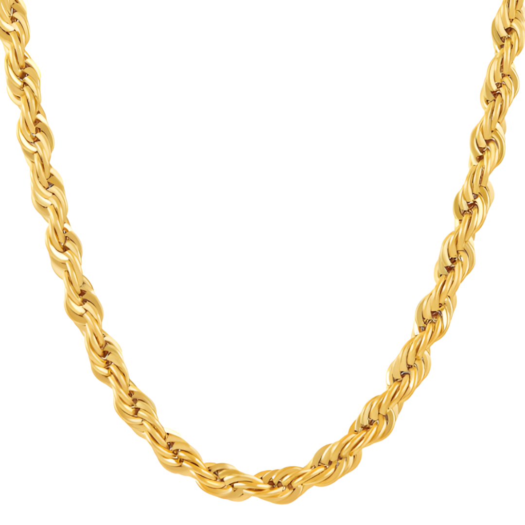 8mm Bold Ruth 18k Gold Plated Necklace